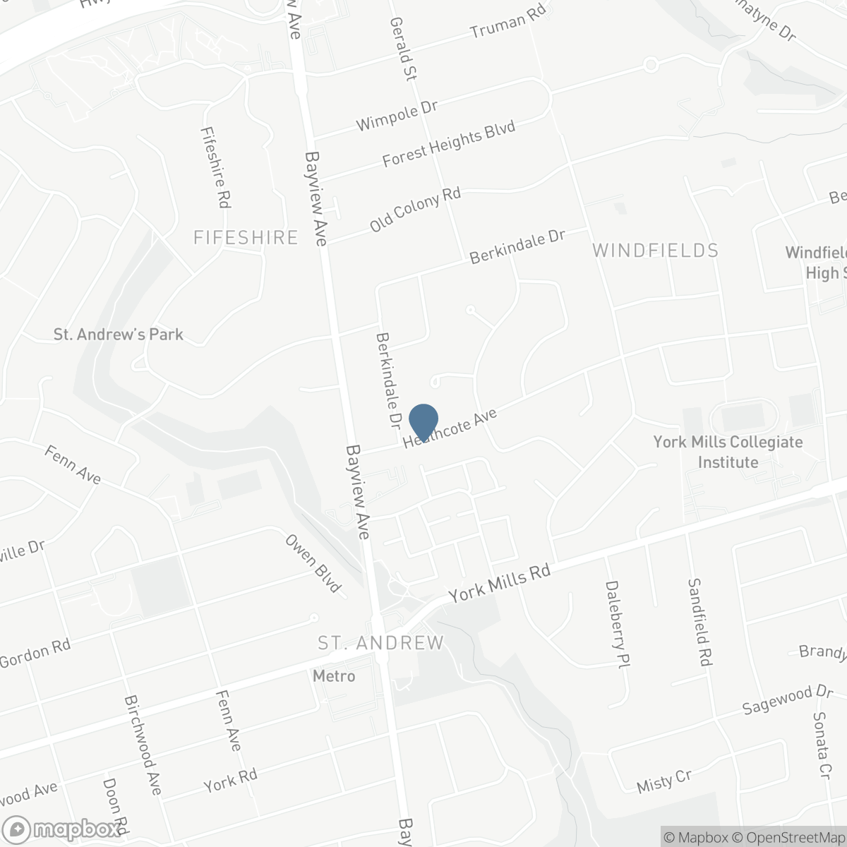 18 HEATHCOTE AVENUE, Toronto, Ontario M2L 1Y7